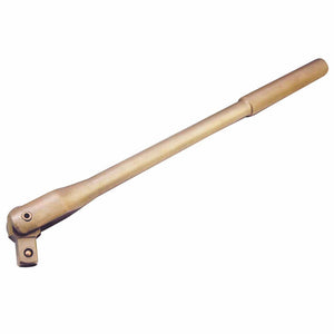 Carltsoe Safety CS Unitec Ex1506D-B Copper Beryllium Non-Sparking, Non-Magnetic, Corrosion Resistant Hinged Handle 1" Drive (1506DU-B)