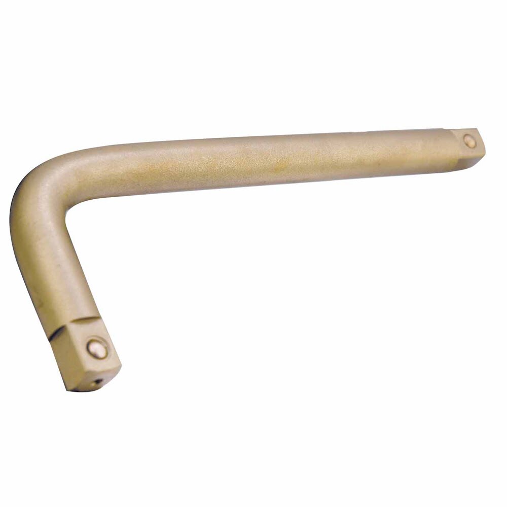 Carltsoe Safety CS Unitec Ex1508B-B Copper Beryllium Non-Sparking, Non-Magnetic, Corrosion Resistant Offset Grip Handle Socket Wrench 1/2" Drive