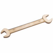 Carltsoe Safety CS Unitec Ex203-160UA Aluminum Bronze Non-Sparking, Low-Magnetism, Corrosion Resistant Double Open End Wrench 15/16" x 1-1/16" (203U-160UA)