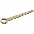 CS Unitec Ex204-045UA Aluminum Bronze Non-Sparking, Low-Magnetism, Corrosion Resistant 6 Point Box End Wrench 1-7/16"