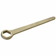 Carltsoe Safety CS Unitec Ex204-27B Copper Beryllium Non-Sparking, Non-Magnetic, Corrosion Resistant 6 Point Box End Wrench 27 mm (204U-27B)