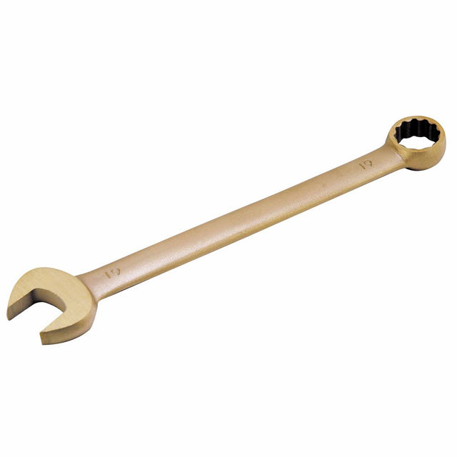 Carltsoe Safety CS Unitec Ex206-095UA Aluminum Bronze Non-Sparking, Low-Magnetism, Corrosion Resistant Combination Wrench 1-1/16" (206U-095UA)