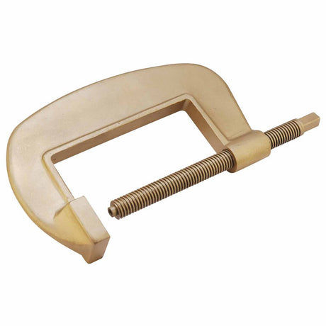 Carltsoe Safety CS Unitec Ex211-160B Copper Beryllium Non-Sparking, Non-Magnetic, Corrosion Resistant 6-3/8" C-Type Clamp (211U-160B)