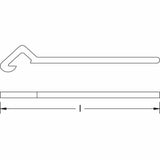 CS Unitec Ex212-540A Aluminum Bronze Non-Sparking, Low-Magnetism, Corrision Resistant Gas Tube Wrench - 2