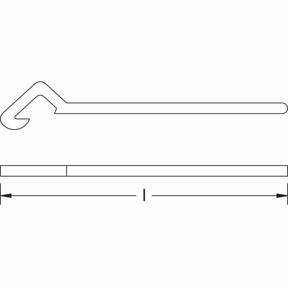 CS Unitec Ex212-540B Copper Beryllium Non-Sparking, Non-Magnetic, Corrision Resistant Gas Tube Wrench - 2