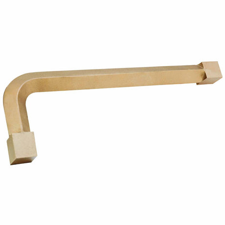 Carltsoe Safety CS Unitec Ex213-22A Aluminum Bronze Non-Sparking, Low-Magnetism, Corrosion Resistant Square End Bung Wrench 7/8" (22 mm) (213U-22A)