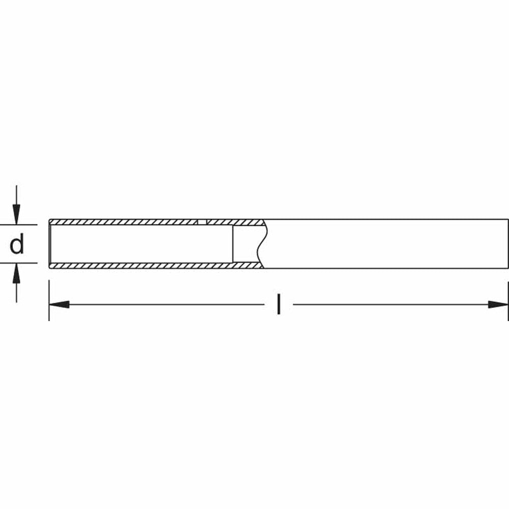 CS Unitec Ex216-22A Aluminum Bronze Non-Sparking, Low-Magnetism, Corrosion Resistant Extension for Box Wrench 7/8" x 24" - 2