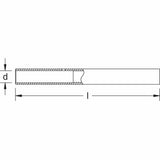 Carltsoe Safety CS Unitec Ex216-22A Aluminum Bronze Non-Sparking, Low-Magnetism, Corrosion Resistant Extension for Box Wrench 7/8" x 24" (216U-22A) - 2