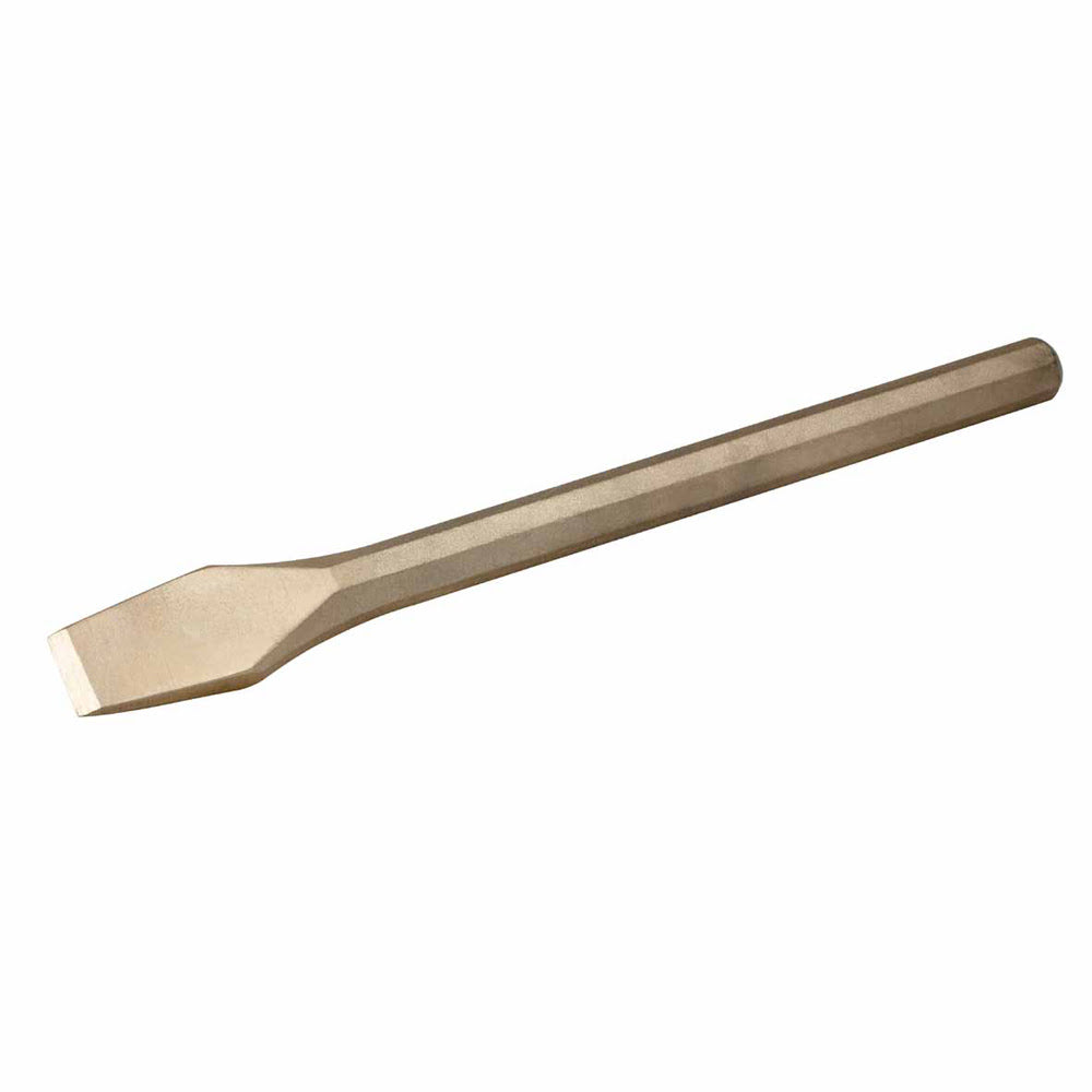 CS Unitec Ex304S-300A Alluminum Bronze Non-Sparking, Low-Magnetism, Corrosion Resistant 11/16" 8-Point Chisel