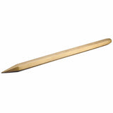 Carltsoe Safety CS Unitec Ex306-250B Copper Beryllium Non-Sparking, Non-Magnetic, Corrosion Resistant 10" Bull Point Chisel