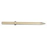 Carltsoe Safety CS Unitec Ex318R-14B Copper Beryllium Non-Sparking, Non-Magnetic, Corrosion Resistant Bull Point Chisel, 1-1/8" Hex Shank
