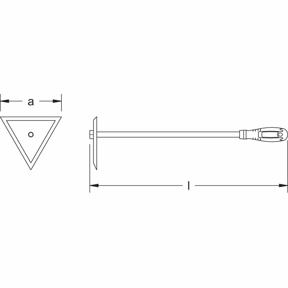 Carltsoe Safety CS Unitec Ex406-150B Copper Beryllium Non-Sparking, Non-Magnetic, Corrosion Resistant Plate Scraper 6" (150 mm) (406U-150B) - 2