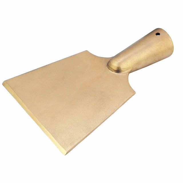 CS Unitec Ex407-125B Copper Beryllium Non-Sparking, Non-Magnetic, Corrosion Resistant Long Blade Scraper 5" (125 mm)