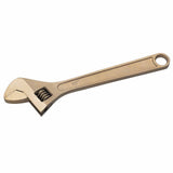 Carltsoe Safety CS Unitec Ex501-8A Aluminum Bronze Non-Sparking, Low-Magnetism, Corrosion Resistant Adjustable End Wrench 8" (200 mm) (501U-8A)