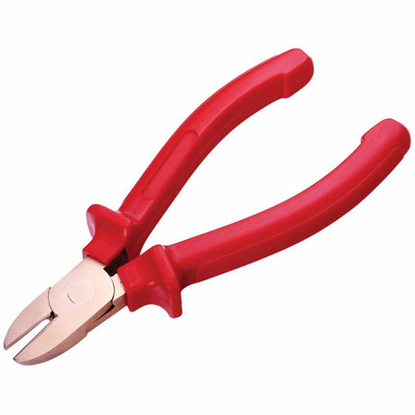 Carltsoe Safety CS Unitec Ex601-6B Copper Beryllium Non-Sparking, Non-Magnetic, Corrosion Resistant Diagonal Cutting Pliers 6-3/8" (160 mm)