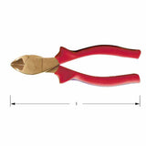 Carltsoe Safety CS Unitec Ex601HD-6B Copper Beryllium Non-Sparking, Non-Magnetic, Corrosion Resistant Diagonal Cutting Pliers 6-3/8" (160 mm) - 2
