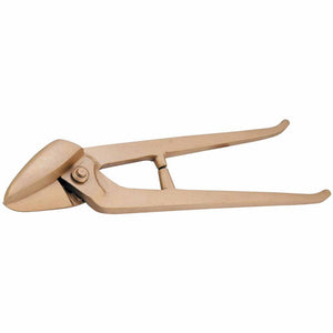 Carltsoe Safety CS Unitec Ex608-275B Copper Beryllium Non-Sparking, Non-Magnetic, Corrosion Resistant Cutting Shears (608U-275B)