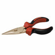 Carltsoe Safety CS Unitec Ex611-6B Copper Beryllium Non-Sparking, Non-Magnetic, Corrosion Resistant 6" Long Nose Pliers/ Needle Nose Pliers with Side Cutter (611U-6B)