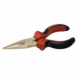 Carltsoe Safety CS Unitec Ex611-7B Copper Beryllium Non-Sparking, Non-Magnetic, Corrosion Resistant 7-3/16" Long Nose Pliers with Side Cutter