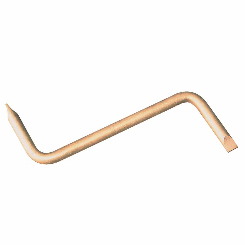 Carltsoe Safety CS Unitec Ex802-12B Copper Beryllium Non-Sparking, Non-Magnetic, Corrosion Resistant Offset Screwdriver 12 mm