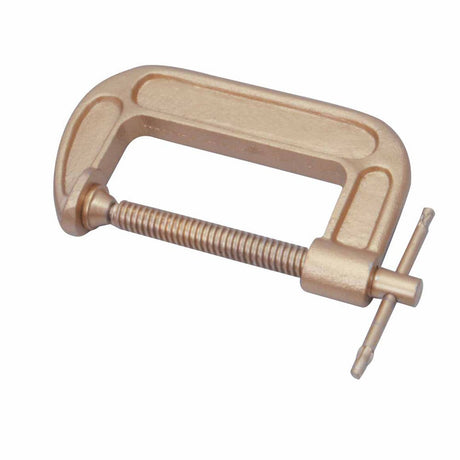 Carltsoe Safety CS Unitec Ex901-100A Copper Beryllium Non-Sparking, Non-Magnetic, Corrosion Resistant C-Type 4" Clamp (901U-100A)