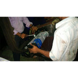 BDS CS Unitec MAB 1300 Magnetic Drill | 6" Dia. Capacity, 12" Stroke| Variable Speed through 4-Gears, Reversible Tap up to 1-5/8" Dia., Variable Torque, Reversible Motor, Power Assist - 10