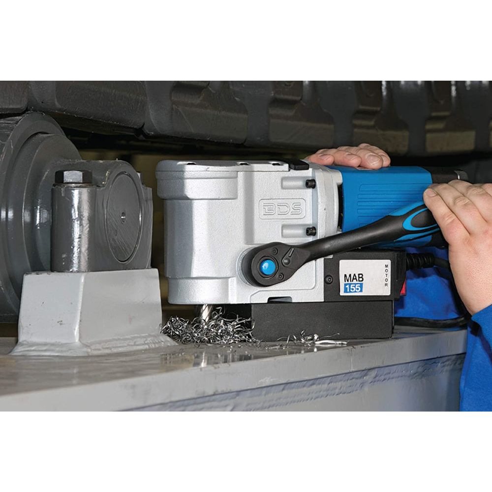 CS Unitec MAB 155 Ultra Compact Horizontal Magnetic Drill | 1-1/2" Dia. Hole Cutting Capacity - 3