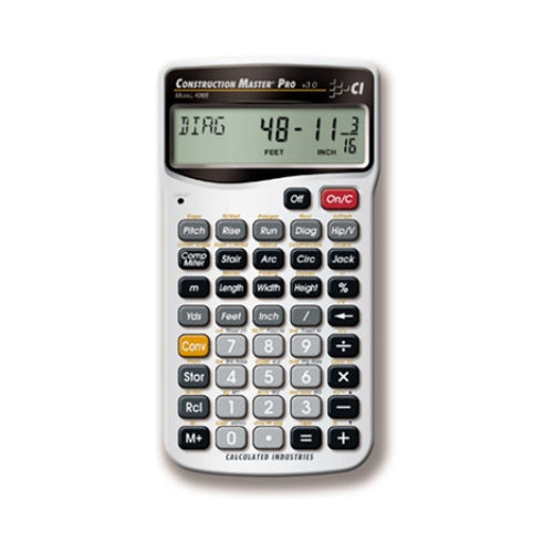 Calculated Industries 4065 Construction Master Pro Calculator