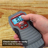 Calculated Industries 7440 Accumaster Xt Moisture Meter, Pin-Type, Backlit LCD, Digital - 5