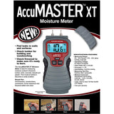 Calculated Industries 7440 Accumaster Xt Moisture Meter, Pin-Type, Backlit LCD, Digital - 8