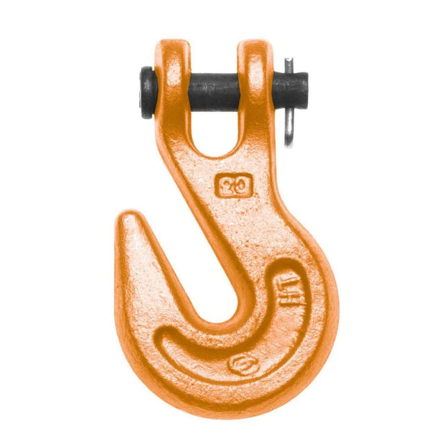 Campbell 31807 1/2" Alloy Clevis Grab Hook Painted Orange