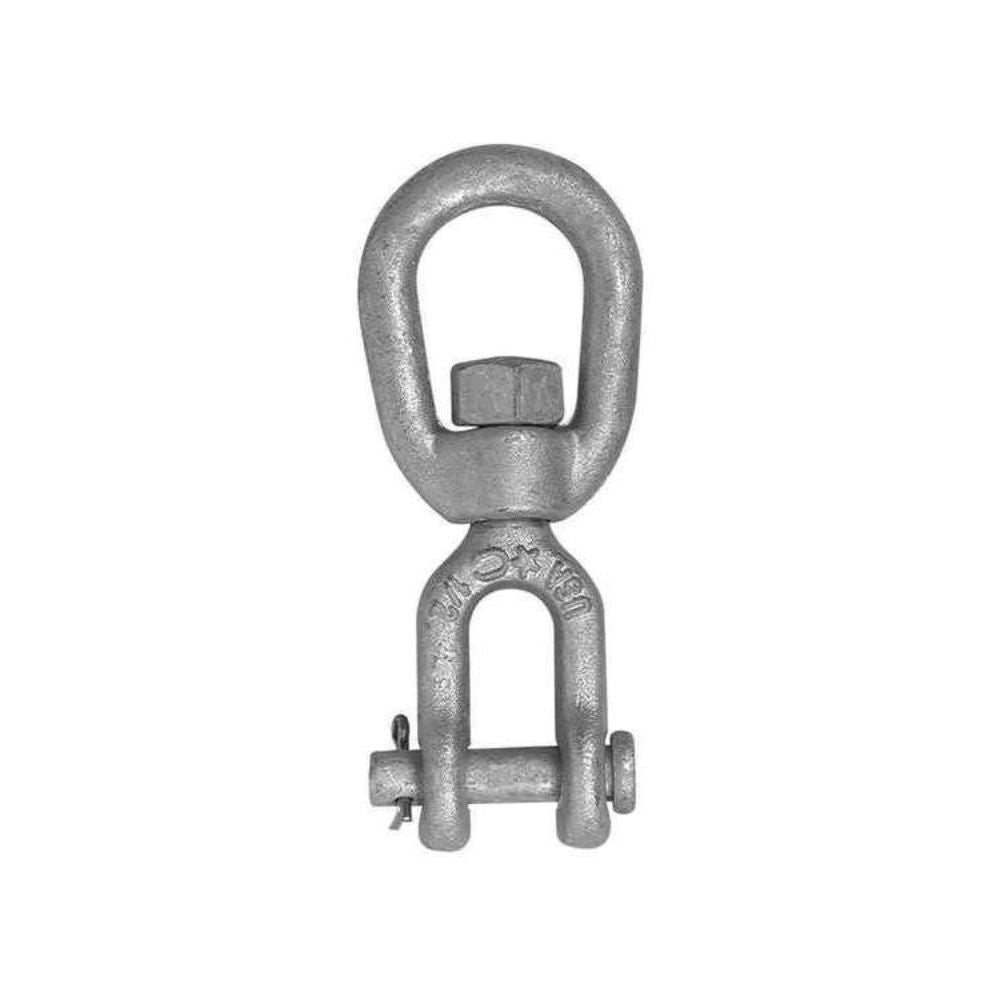 Campbell 3641235 3/4" Jaw & Eye Swivel Drop Forged Carbon Steel Galvanized