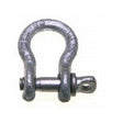 Campbell Chain 5411635 1" Anchor Shackle, Screw Pin, Forged Carbon Steel, Galvanized, Bulk