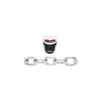 Campbell Chain 0140523 5/16" Grade 30 Proof Coil Chain, Zinc Plated, 92' per Round Pail