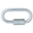 Campbell  T7645116V 1.85" Long Quick Link, 660 lbs Capacity, Zinc Plated Steel