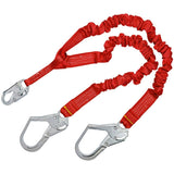 Capital Safety DBI SALA 1340161 6' PRO Stretch 100 Percent Tie Off Shock Absorbing Double Leg Lanyard