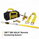 3M DBI-SALA 2104531 Remote Anchoring System with 8-16' Pole Pass-Through Anchor - 3