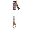 DBI Sala 3500292 Nano-Lok Edge Self-Retracting Lifeline Quick Connect 7.3' Galvanized Cable Steel Rebar Hook Class 2 (7012828693)