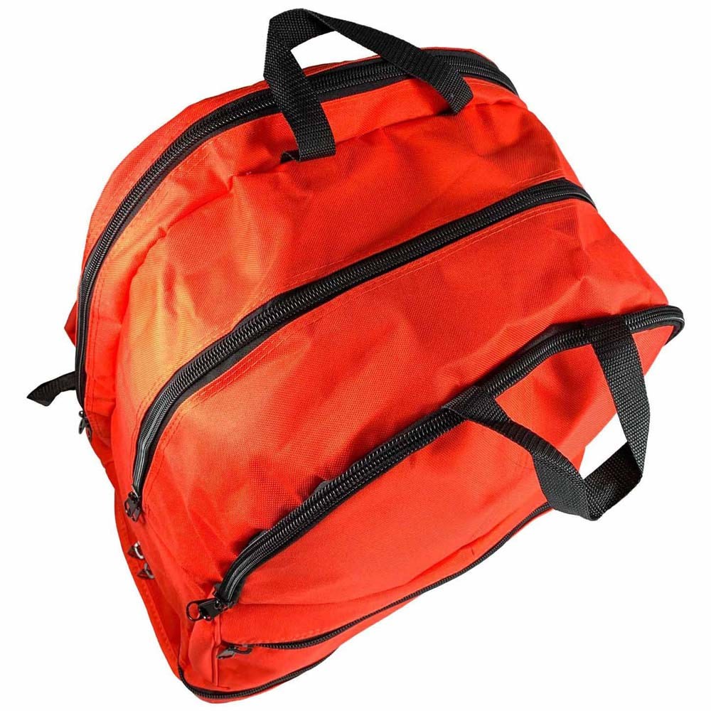 Cementex ST-BPD Deluxe Backpack for Arc Flash Gear, Safety Red-Orange (Each) - 5