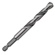 Hex 1/4" Shank Impact Drill Bits Set Assorted 1/16" To 1/2"