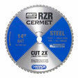 Champion Cutting Tool RZR-14-64-S Metal Circular Saw Blade - 14" Dia, 64 Teeth - Steel Cutting