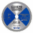 Champion Cutting Tool RZR-7-64-ST Metal Circular Saw Blade - 7" Dia, 64 Teeth - Stainless Steel Cutting