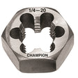 Champion 330-2-1/4-4-1/2 2-1/4-4-1/2 Carbon Steel Hexagon Rethreading Die