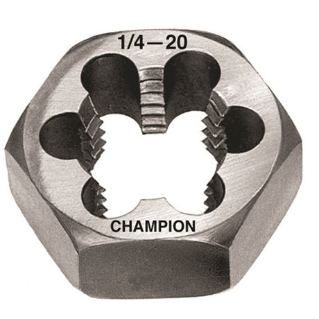 Champion 330-9/16-18 9/16-18 Carbon Steel Hexagon Rethreading Die