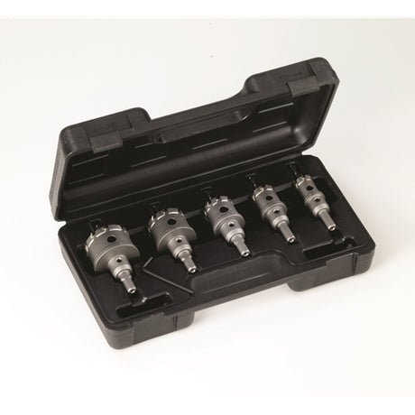 Champion CT7P-SET-6 5 Piece CT7 Electrical Conduit Hole Cutter Set in Plastic Case