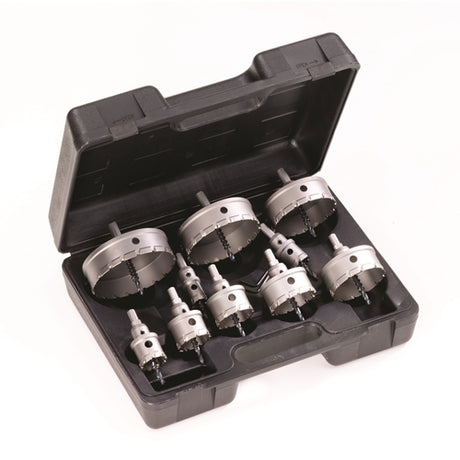 Champion CT7P-ELECTRICAL-1 10 Piece CT7 Electrical Size Hole Cutter Plastic Case Set