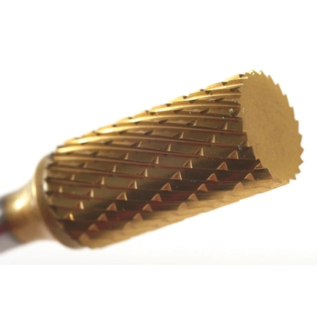 Champion SA3 Champion Cylinder Shape SA3 TiN Coated Double Cut Carbide Bur