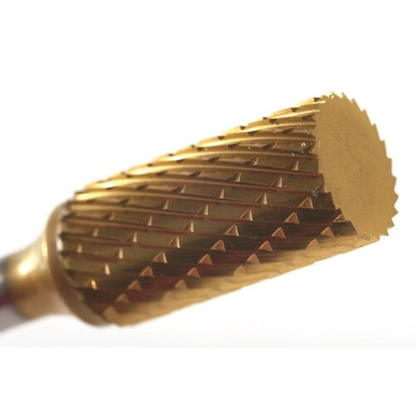 Champion SA3 Champion Cylinder Shape SA3 TiN Coated Double Cut Carbide Bur