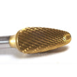 Champion SF1 Champion Tree Shape Radius End SF1 TiN Coated Double Cut Carbide Bur