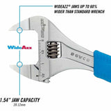 Channel Lock 8SWCB 8" Code Blue Wideazz Sliw Jaw Adjustable Wrench - 3
